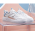 Women's shoes, board shoes, student leather surface, white shoes, contrasting colors, commuting height increasing, sports leather surface, casual shoes